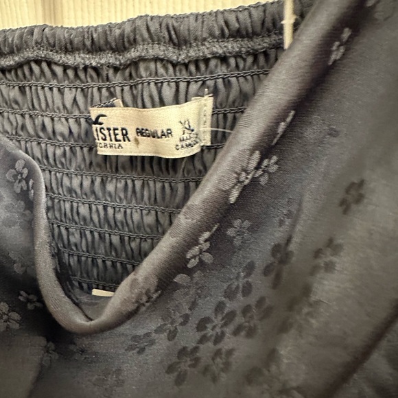 Hollister Gray Floral Slip Dress - Picture 5 of 7